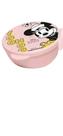 Porta sanduíche infantil redondo mimie mouse rosa retro da tupperware Porta sanduíche infantil redondo mimie mouse rosa retro da tupperware