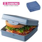 Porta Sanduiche Sanduicheira Plastico Sanremo cores