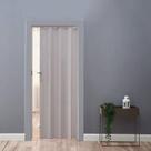 Porta Sanfonada Cinza 90cm Vitesse - Divisória de Ambientes com Design Perfeito