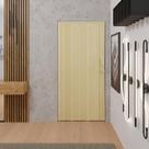 Porta Sanfonada de PVC 125x210cm Bariri - TK Cor:Bege
