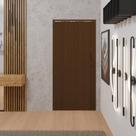 Porta Sanfonada de PVC 135x210cm Bariri - TK Cor:Marrom