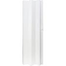 Porta Sanfonada de Pvc 400137 210x80cm para Banheiro e Áreas Internas Branca Fortlev Porta Sanfonada de Pvc 400137 210x80cm para Banheiro e Áreas Internas Branca Fortlev
