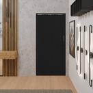 Porta Sanfonada de PVC 62x210cm Bariri - TK Cor:Preto Porta Sanfonada de PVC 62x210cm Bariri - TK Cor:Preto