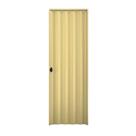 Porta Sanfonada de PVC Areia Plasbil 210x60cm