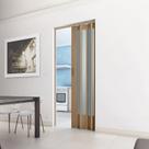 Porta Sanfonada de PVC Translucida 210cm x 96cm Plastporta BCF