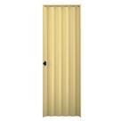 Porta Sanfonada Interna Plasbil PVC Areia, 210 x 80 cm