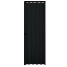 Porta Sanfonada Interna Plasbil PVC Relevo Preto, 210 x 70 cm