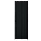 Porta Sanfonada Interna Plasbil PVC Relevo Preto, 210 x 80 cm