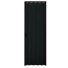 Porta Sanfonada Interna Plasbil PVC Relevo Preto, 210 x 90 cm