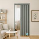 Porta Sanfonada Pvc 0,96x2,10 Multilit cinza
