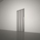Porta Sanfonada pvc 210x108 Cinza