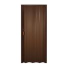 Porta sanfonada pvc multilit 0,60x2,10m mogno