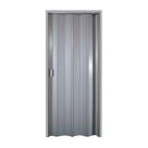 Porta sanfonada pvc multilit 0,72x2,10m cinza