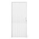 Porta Sanfonada PVC Plastilit 0,60x2,10m - Branco Neve