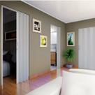 Porta Sanfonada Pvc Polifort 210 X 80cm