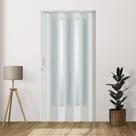 Porta Sanfonada pvc translucida 210x156 Branca Porta Sanfonada pvc translucida 210x156 Branca