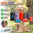 Porta Saquinho Higienico Cata Caca Coco Pet Cachorro Com Saco Refil Coletor de Lixo Porta Saquinho Higienico Cata Caca Coco Pet Cachorro Com Saco Refil Coletor de Lixo