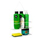 Porta Shampoo Banheiro Sabonete Pendurar Parede Fácil