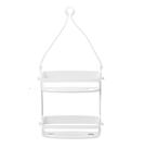 Porta Shampoo Banho Flex Branco - Umbra
