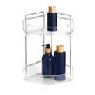 Porta Shampoo Cantoneira Dupla Aço Com Parafuso E Bucha - Arthi
