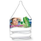 Porta Shampoo Duplo Cromado - Arthi UNICA