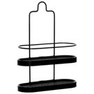 Porta Shampoo Duplo Wave Black