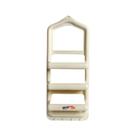 Porta Shampoo/Escova de dente de Plástico para Torneira Organizador - Arca Plast