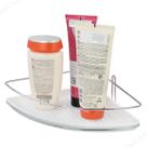 Porta Shampoo Para Banheiro Stolf De Parede Fundo Plastico