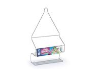 Porta Shampoo Pop Cromado 42X25Cm - Arthi