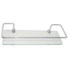 Porta Shampoo Retangular 3317 Basic Cinza Cromado Porta Shampoo Retangular 3317 Basic Cinza Cromado