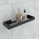 Porta Shampoo Stander Inóx Preto