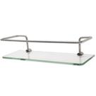 PORTA SHAMPOO VENEZA RETANGULAR 30x10 - VIDRO 6mm