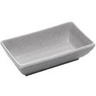 Porta Shoyu Retangular de Melamina Tóquio Granilite 10x6x3cm Lyor Cinza