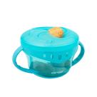 Porta Snacks Infantil Azul com Tampa Antivazamento Porta Snacks Infantil Azul com Tampa Antivazamento