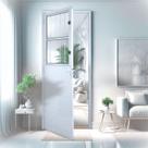 Porta Social Lambril Alumínio 2,10 X 80 Branco Hale Esquadrias Abertura Esquerda Porta Social Lambril Alumínio 2,10 X 80 Branco Hale Esquadrias Abertura Esquerda
