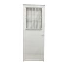 Porta Social Lambril Alumínio Branco Linha Veneza Porta Social Lambril Alumínio Branco Linha Veneza