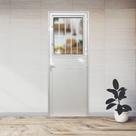 Porta Social Lambril de Alumínio 210 x 80cm Linha 25 Esquadrias Bergamo Abertura Esquerda Branco Porta Social Lambril de Alumínio 210 x 80cm Linha 25 Esquadrias Bergamo Abertura Esquerda Branco