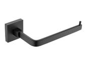 Porta Suportes Papel Higiênico Quadrado Aço Inox Preto Fosco Porta Suportes Papel Higiênico Quadrado Aço Inox Preto Fosco