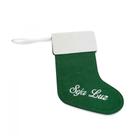 Porta Talher de Natal Bota Seja Luz Verde e Branco 20x14 cm - D'Rossi Porta Talher de Natal Bota Seja Luz Verde e Branco 20x14 cm - D'Rossi