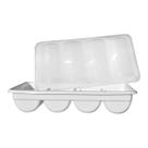 Porta Talher Grande Profissional 4 Divisória em PP Com Tampa 51,5X29X29,5CM