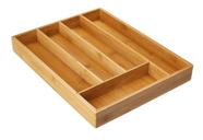 Porta Talheres c/Div Ecokitchen Bambu 28x35cm MimoS BM1316