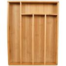 Porta Talheres Em Bambu 5 Divisórias Ecokitchen Mimo Style