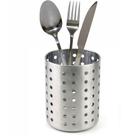 Porta Talheres Escorredor Garfo Faca Colher Vazado Em Inox - CLINK