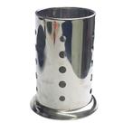 Porta talheres inox 17,8cm escorredor de talheres Porta talheres inox 17,8cm escorredor de talheres