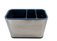 Porta Talheres Inox Organizador de Talheres Escorredor de Utensílios Cozinha Aço Inoxidável Resistente Elegante Durável Porta Talheres Inox Organizador de Talheres Escorredor de Utensílios Cozinha Aço Inoxidável Resistente Elegante Durável