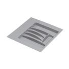 Porta Talheres Plástico Pattani 05 Divisões 400-450x500mm Cinza Hafele