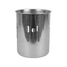 Porta Talheres Suporte Escorredor Redondo Em Inox 12,5cm Porta Talheres Suporte Escorredor Redondo Em Inox 12,5cm