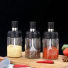 Porta Tempero De Vidro Com Colher e Tampa Condimentos Potes Dosador 250ML