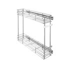 Porta Tempero Lateral Cromado 2319 com corrediça Galvanizada 120x420x490 mm Masutti Copat