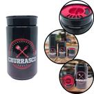 Porta Tempero Organizador Churrasco com Tampa Dosadora 350ml